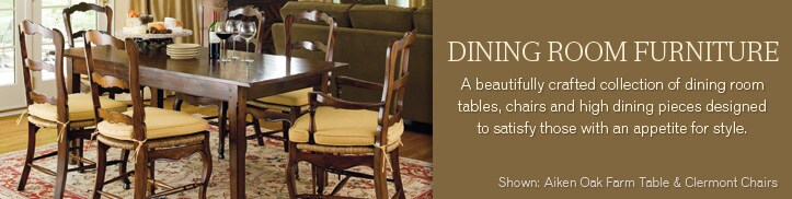 Shop Aiken Oak Farm Table & Clermont Chairs