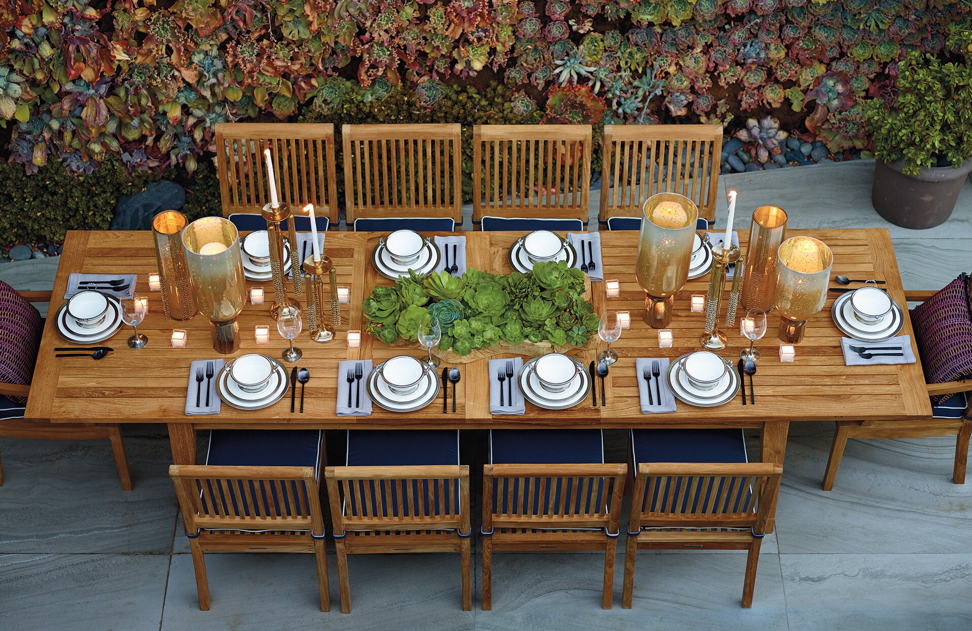 The Dos & Don'ts to an Outdoor Dinner Party Home + Style