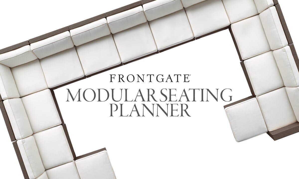 Modular Outdoor Seating Planner Home + Style