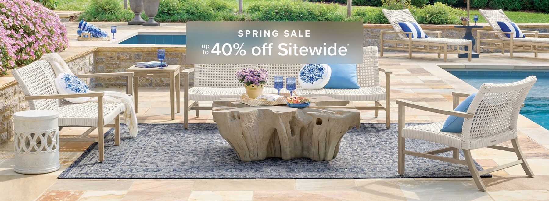 SPRING SALE up to 40% off Sitewide*