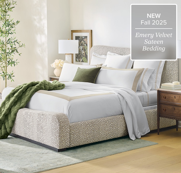 NEW Fall 2025 | Emery Velvet Sateen Bedding