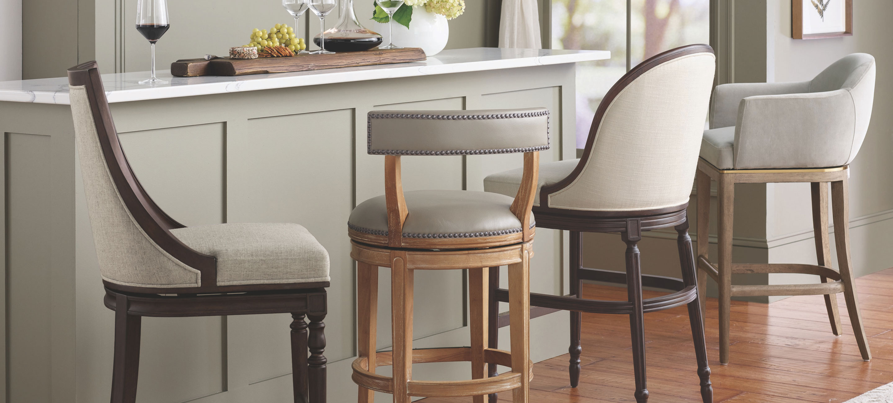 Bar Stools - Counter Stools & Kitchen Island Stools | Frontgate