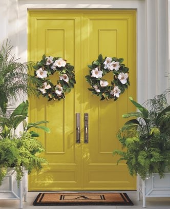 Front Porch Fall Decoration